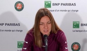 Roland-Garros - Halep : "Juste bien faire les choses et savourer"