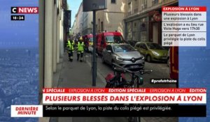 Plusieurs blessés dans l'explosion à Lyon