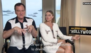 Souvenirs de tournage de Once upon a time in Hollywood - Cannes 2019