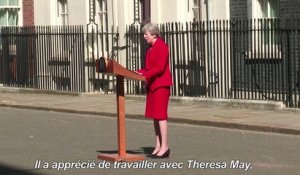 Brexit: réactions du monde politique à la démission de May