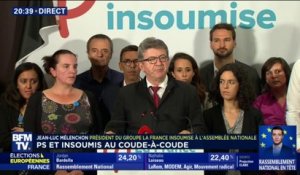 "Notre résultat est très décevant", annonce Jean-Luc Mélenchon