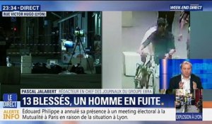 Colis piégé à Lyon : 13 blessés, un homme en fuite (1/2)