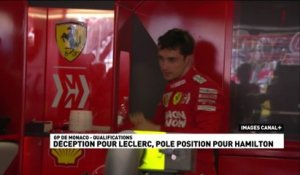 Hamilton en pole, Leclerc piégé