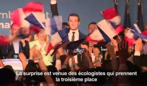 Européennes: le RN en tête devant Macron, les Verts troisième