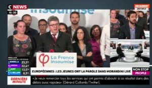 Morandini Live - Elections européennes : y-a-t-il un "rejet" de Jean-Luc Mélenchon ? (vidéo)
