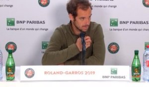 Roland-Garros - Gasquet : ''Déjà heureux d'être là''
