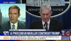 Le procureur Mueller contredit Donald Trump dans l'affaire des ingérences russes
