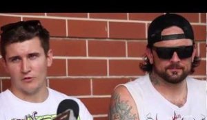 Thy Art Is Murder (Sydney) - Interview at Big Day Out 2013