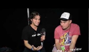 Liam McGorry from Saskwatch (Melbourne) - Interview at Bluesfest Byron Bay 2013