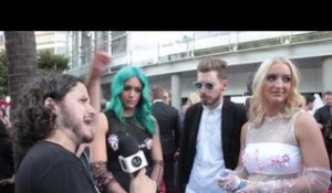 Sheppard reflect on 2015 on the ARIA Awards red carpet