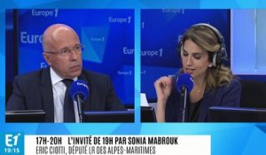 Éric Ciotti fixe ses "lignes rouges à ne pas franchir" pour reconstruire LR