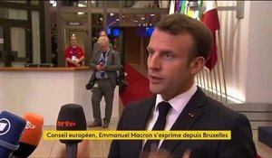 Présidence de la Commission européenne : "si les uns les autres restent sur les noms actuels, nous aurons un blocage", alerte Emmanuel Macron