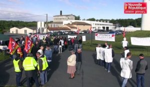 VIDEO. St-Saviol : les salariés manifestent contre la fermeture de la laiterie