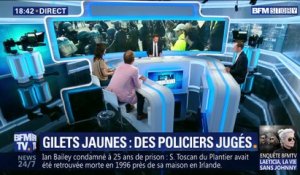 Gilets jaunes: Des policiers jugés (2/2)