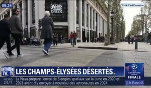 Gilets jaunes: les Champs-Élysées désertés par les touristes