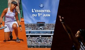 Roland-Garros 2019 - Williams et Osaka au tapis : l’essentiel du samedi 1er juin