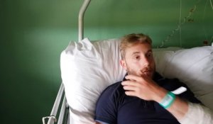 Besançon : Julien Humbert, livreur à vélo, se confie après son accident du week-end