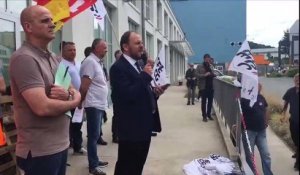 GE Belfort : assemblée générale des syndicats avant l'arrivée de Bruno Le Maire