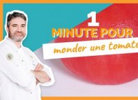 1 min pour... Monder une tomate - 750g