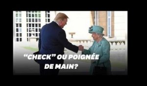 Donald Trump a-t-il fait un "check" à la Reine Elizabeth II?