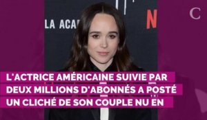 Ellen Page fête le mois des fiertés en posant nue avec sa femme