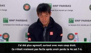 Roland-Garros - Nishikori : "Il avait presque gagné"