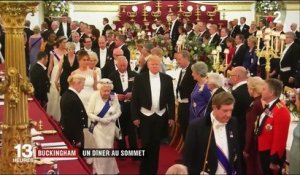 Londres : Donald Trump et Elizabeth II réunis dans un dîner au sommet