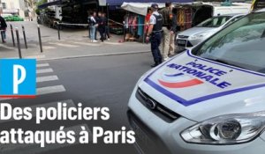 Paris : un homme attaque des policiers avec des couteaux