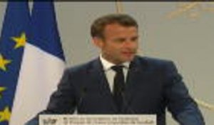 Bleus - Macron à l'Élysée : "Vous avez rendu fier tout un pays"