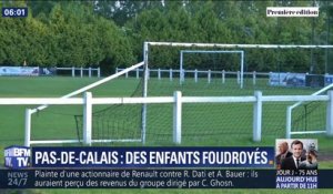 Adolescents foudroyés: ce qu'il s'est passé en plein entraînement de foot dans le Pas-de-Calais