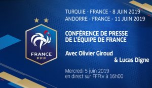 Équipe de France, la conférence de presse de Giroud et Digne en direct (16h)