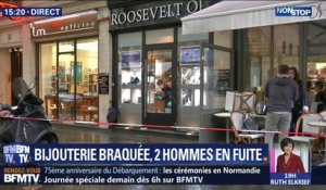 Braquage de la bijouterie Roosevelt Or : les deux suspects sont toujours en fuite