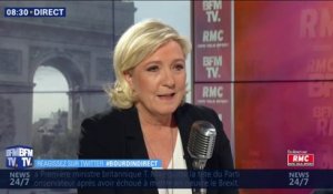 Marine Le Pen regrette "que la Russie n'ait pas été conviée" aux cérémonies du 75e anniversaire du débarquement