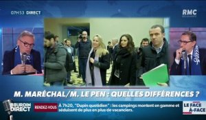 Brunet & Neumann : M. Maréchal/M. Le Pen, quelles différences ? - 07/06