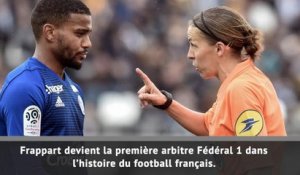 Ligue 1 - Frappart officiellement nommée