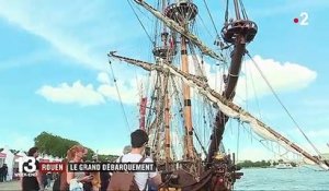 Rouen : l'Armada attire les visiteurs