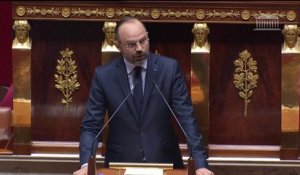 Édouard Philippe devant l'Assemblée nationale : "Voilà deux ans maintenant que nous gouvernons, et il y a toujours urgence"