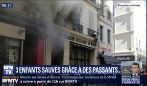 L'incroyable sauvetage de 3 enfants par des passants lors d'un incendie à Marseille