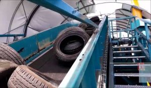Haute-Savoie : Recyclage de pneus usagés par Granulatex