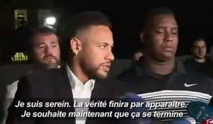 Accusations de viol: Neymar se montre confiant après son interrogatoire