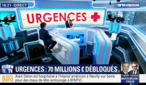 Urgences: 70 millions d’euros débloqués