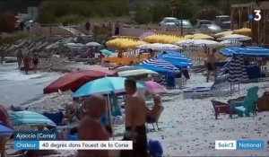 Météo : l'ouest de la Corse sous une chaleur écrasante
