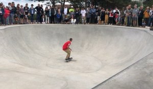 Le nouveau skate park inauguré