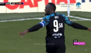 Le joli but d’Usain Bolt en match de charité