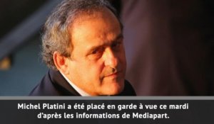 CdM 2022 - Platini placé en garde à vue