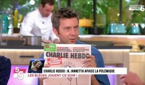 Une de Charlie Hebdo : Charlotte Namura d'accord avec Nathalie Iannetta (Exclu Vidéo)