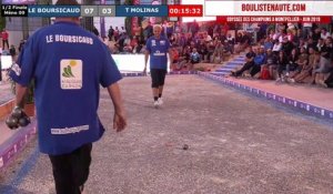 Pétanque - Odyssée des Champions 2019 à Montpellier : Demi-Finale Tyson MOLINAS vs Bruno LE BOURSICAUD