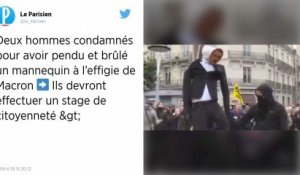 Nantes. Deux hommes condamnés pour avoir pendu un mannequin à l’effigie d’Emmanuel Macron