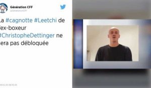 La cagnotte Leetchi de l’ex-boxeur Dettinger reste bloquée en attendant le procès au fond