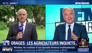 Orages à répétition: les agriculteurs inquiets